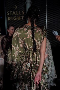Backstage at Simone Rocha RTW Spring 2020