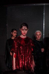 Backstage at Simone Rocha RTW Spring 2020