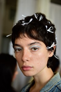 Spring 2020 Hairstyles and Ideas from NYFW Sandy Liang