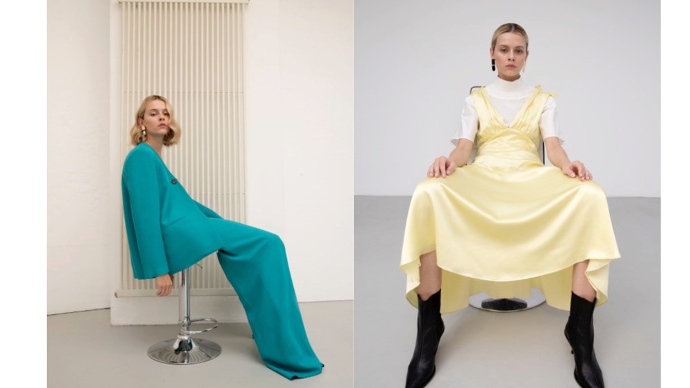 Looks from the Nynne spring 2020 collection.