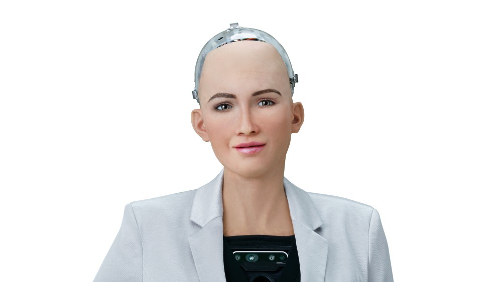Sophia the Robot, Hanson Robotics' humanoid robot.