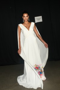 Backstage at Tadashi Shoji RTW Sopring 2020