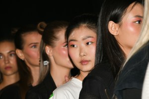 Backstage at Tadashi Shoji RTW Sopring 2020