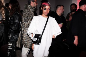 The scene at Telfar's 'The World Isn't Everything' screening.