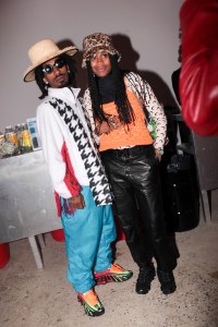 The scene at Telfar's 'The World Isn't Everything' screening.