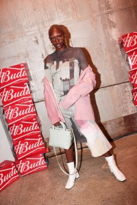 The scene at Telfar's 'The World Isn't Everything' screening.