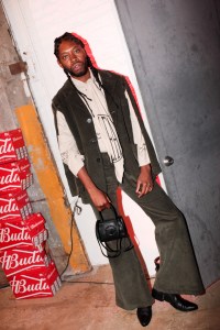 The scene at Telfar's 'The World Isn't Everything' screening.