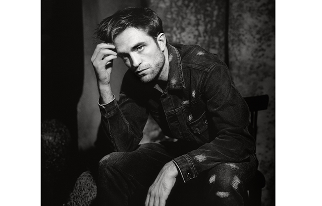 A portrait of Robert Pattinson in "The Dior Sessions."