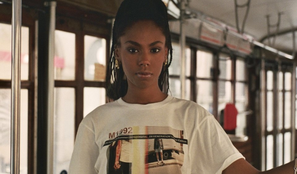The MAC x M1992 limited-edition T-shirt.
