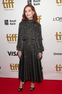 Isabelle Huppert
44th Annual Toronto International Film Festival Tribute Gala, Arrivals, Canada - 09 Sep 2019
Wearing Celine same outfit as catwalk model *10123891bc