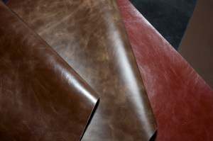 Recycled leathers by Tinyi New Material Technology China.