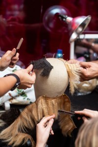 Backstage at Tom Ford RTW Spring 2020