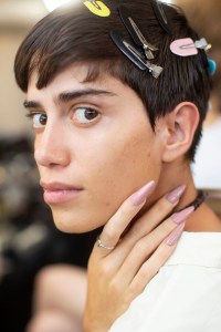 Backstage at Tom Ford RTW Spring 2020