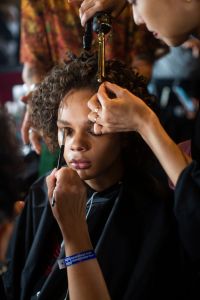 Backstage at Tommy Hilfiger RTW Fall 2019