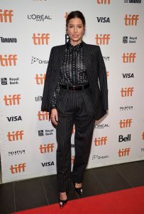 Jessica Biel attends the premiere for "Limetown" on day two of the Toronto International Film Festival at the TIFF Bell Lightbox, in Toronto
2019 TIFF - "Limetown" Premiere, Toronto, USA - 06 Sep 2019