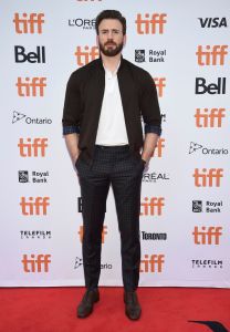Chris Evans attends the premiere for "Knives Out" on day three of the Toronto International Film Festival at the Princess of Wales Theatre, in Toronto
2019 TIFF - "Knives Out" Premiere, Toronto, Canada - 07 Sep 2019