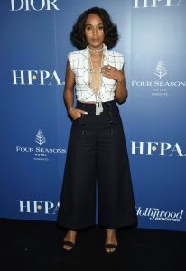 Kerry Washington attends The Hollywood Foreign Press Association and The Hollywood Reporter's Toronto International Film Festival party on day three of TIFF at the Four Seasons Hotel, in Toronto
2019 TIFF - HFPA and THR TIFF Party, Toronto, Canada - 07 Sep 2019