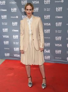 Sarah Paulson attends a press conference for "The Goldfinch" on day four of the Toronto International Film Festival at the TIFF Bell Lightbox, in Toronto2019 TIFF - "The Goldfinch" Press Conference, Toronto, Canada - 08 Sep 2019