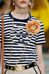 Details at Tory Burch RTW Spring 2020