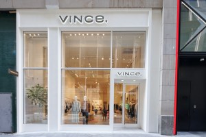 Vince on 49th Street off Fifth Avenue.