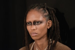 Backstage at Vera Wang RTW Spring 2020