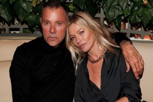 George Cortina and Kate Moss