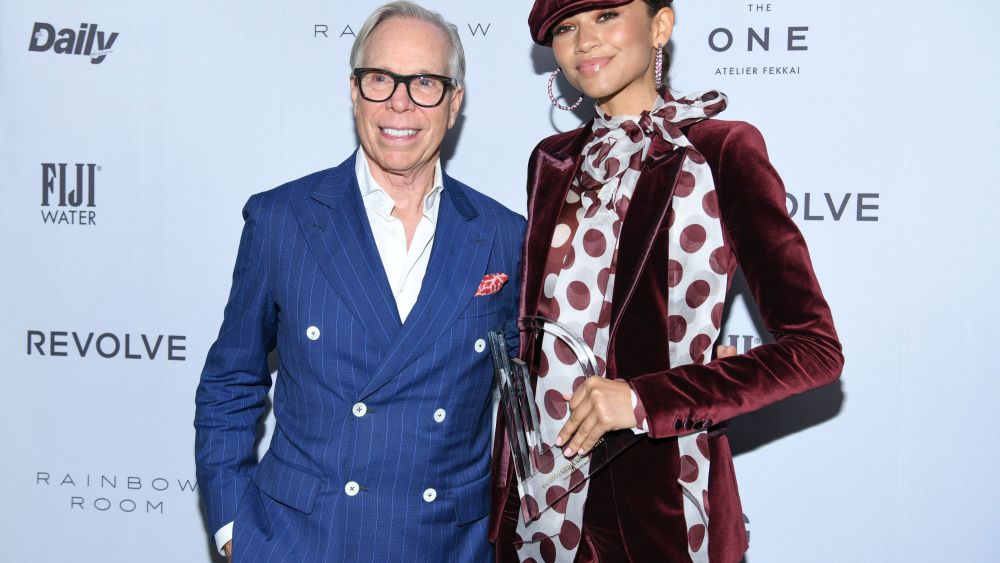 Zendaya Debuts New Tommy Hilfiger Collection Before Runway Show