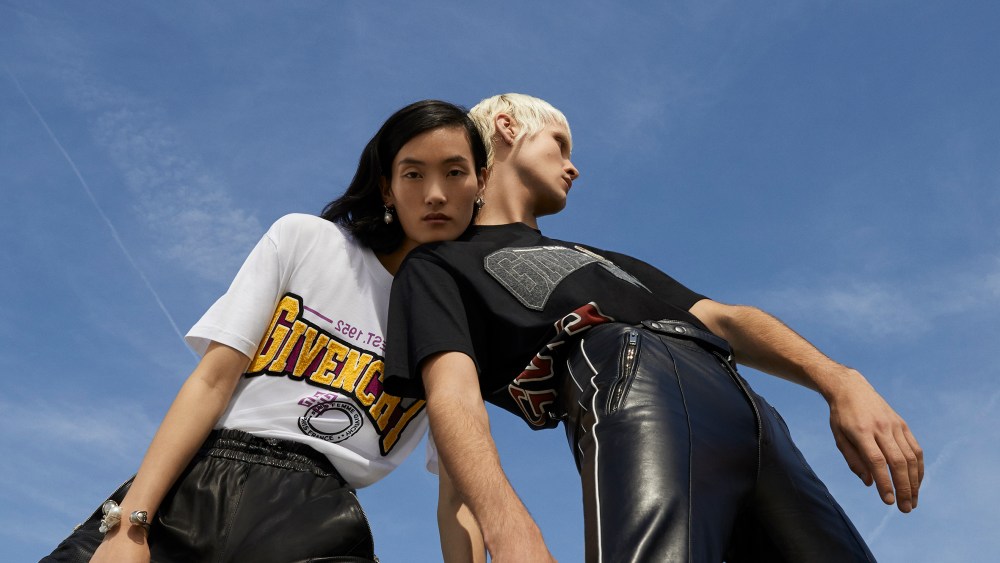 Items from the capsule collection available exclusively on Givenchy's U.S. e-commerce site.