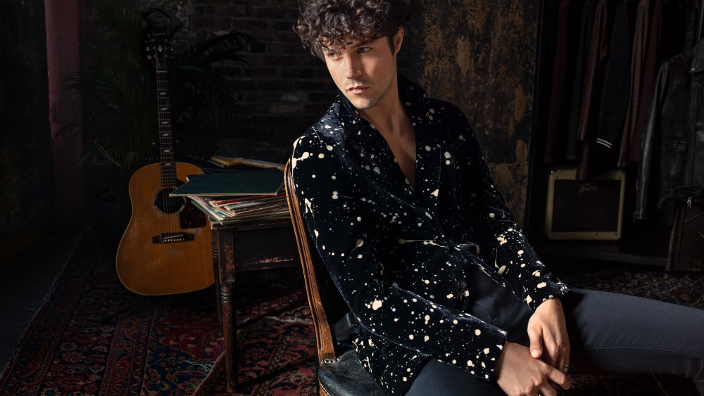 A look from the John Varvatos Led Zeppelin capsule.