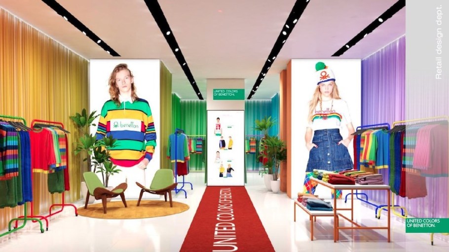 United Colors of Benetton is returning to the U.S. for the first time in four years for a four-week Santa Monica pop-up starting this month.