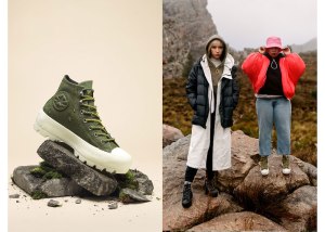 Converse's second cold-weather collection blends form and function in creating shoes that keep feet stylish and warm during winter.