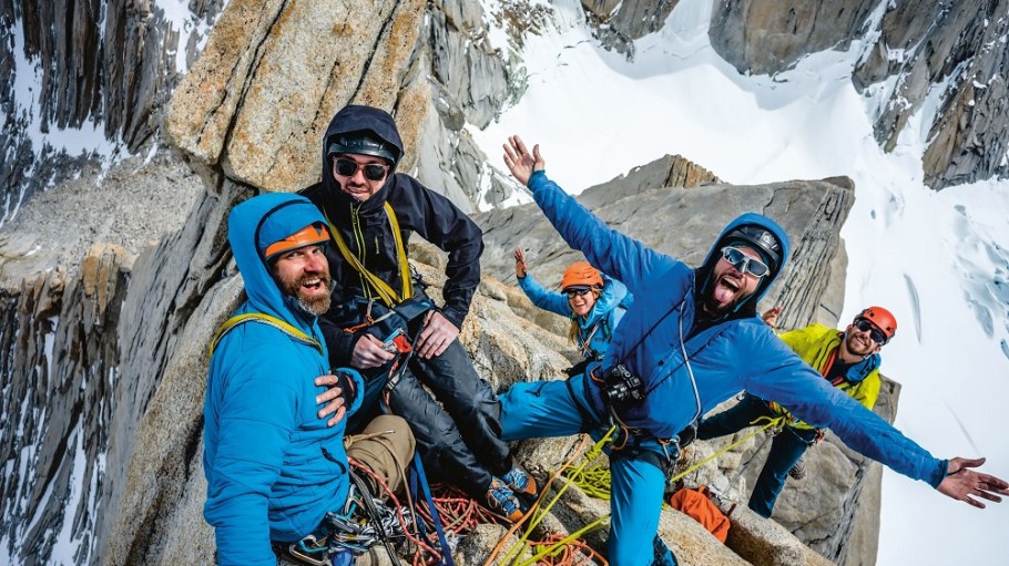 All of Patagonia’s waterproof shells–61 styles of jackets– are now made with recycled materials and sewn in Fair Trade Certified factories.