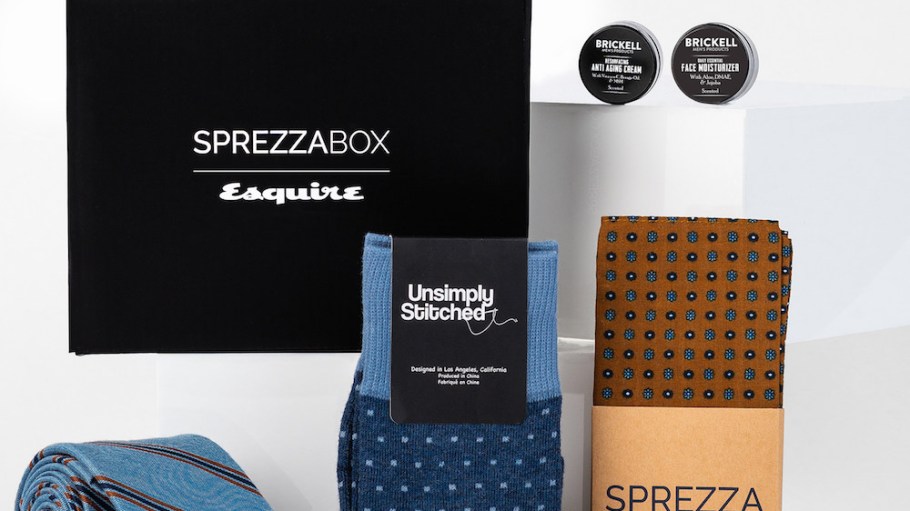 SprezzaBox is tapping into the men's wear and lifestyle expertise at Esquire for a new quarterly subscription box.