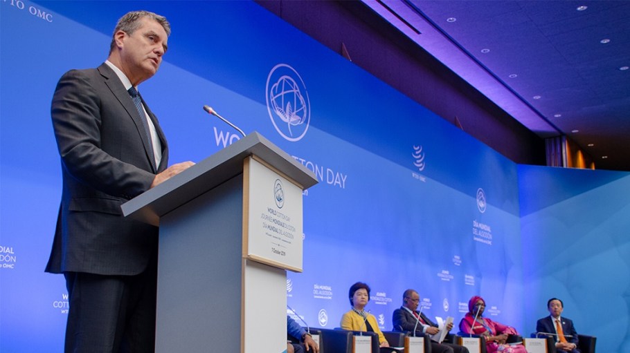 WTO director-general Roberto Azevêdo, opening World Cotton Day, noted the importance of the linkages between trade, cotton and development.