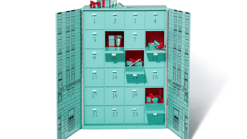 Tiffany & Co.'s advent calendar.