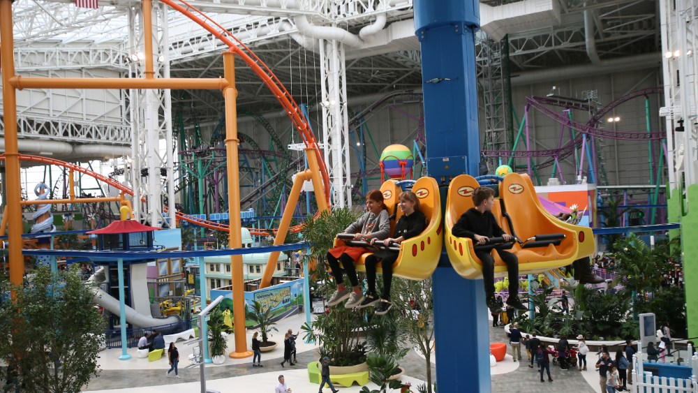American Dream, the 3 million-square-foot entertainment and shopping center unveiled its Nickelodeon Universe during a preview for friends and family