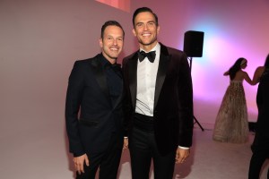 Cheyenne Jackson and Jason Landea