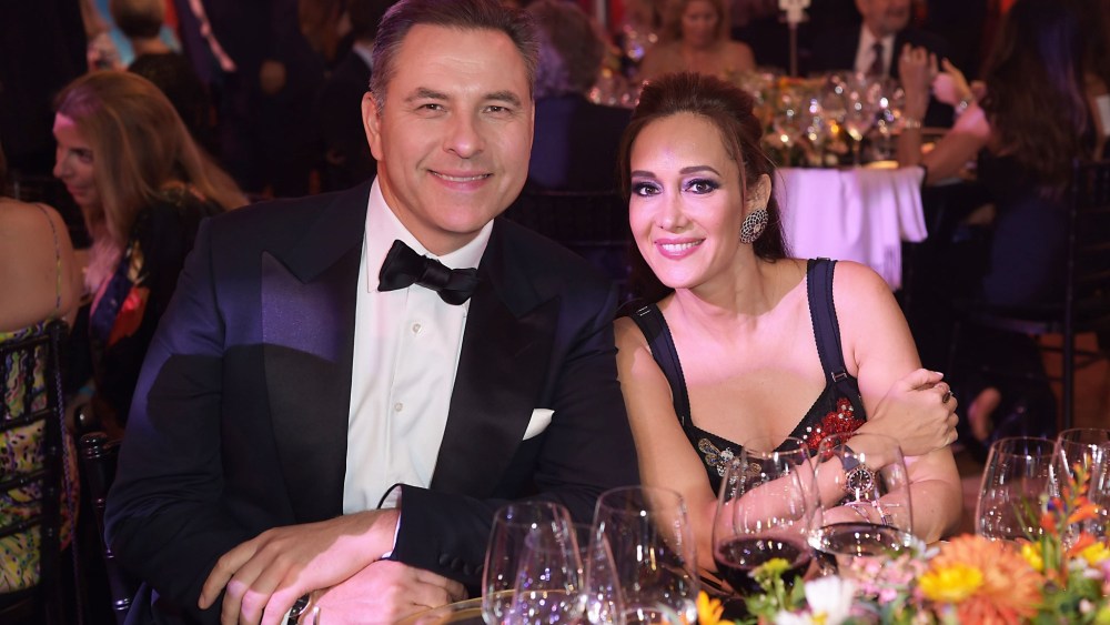 David Walliams and Batia Ofer