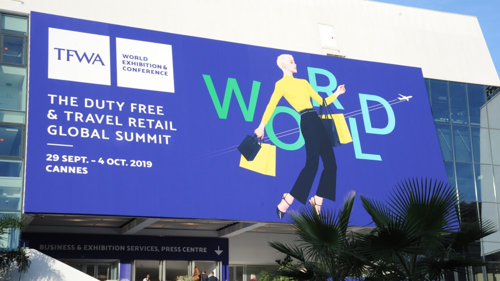 At the TFWA trade show.