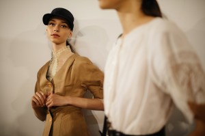 Backstage at Shiatzy Chen RTW Spring 2020
