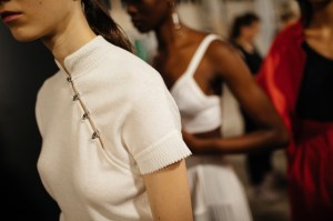 Backstage at Shiatzy Chen RTW Spring 2020