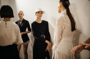 Backstage at Shiatzy Chen RTW Spring 2020