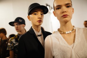 Backstage at Shiatzy Chen RTW Spring 2020