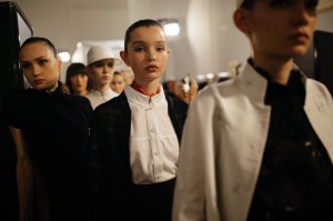 Backstage at Shiatzy Chen RTW Spring 2020