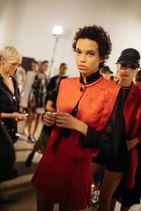 Backstage at Shiatzy Chen RTW Spring 2020
