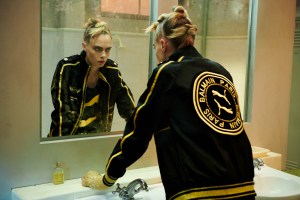 A look from the Puma x Balmain collection created by Cara Delevingne