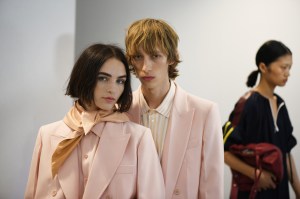 Backstage at Lacoste RTW Spring 2020