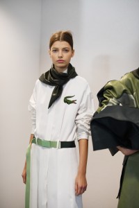 Backstage at Lacoste RTW Spring 2020