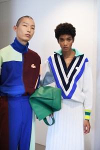 Backstage at Lacoste RTW Spring 2020