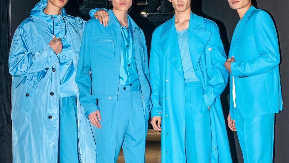 Backstage at BOSS Loves Shanghai.